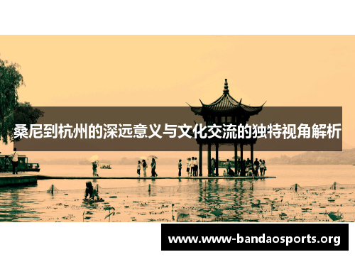 桑尼到杭州的深远意义与文化交流的独特视角解析