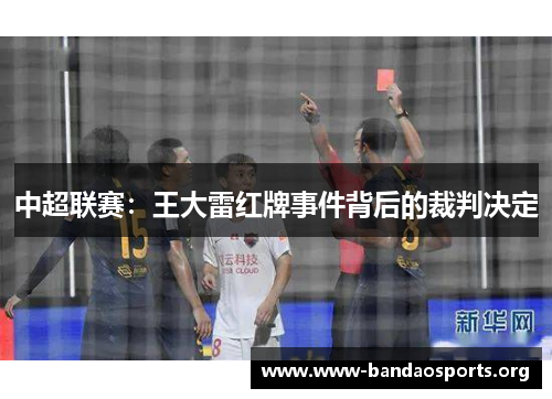 中超联赛：王大雷红牌事件背后的裁判决定