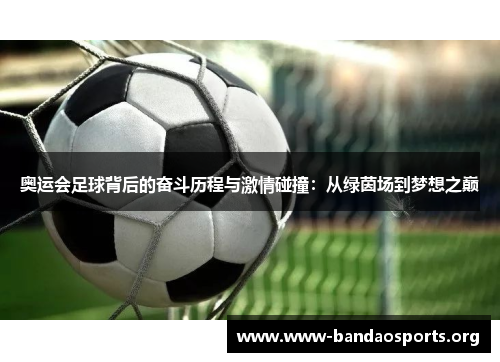 奥运会足球背后的奋斗历程与激情碰撞：从绿茵场到梦想之巅
